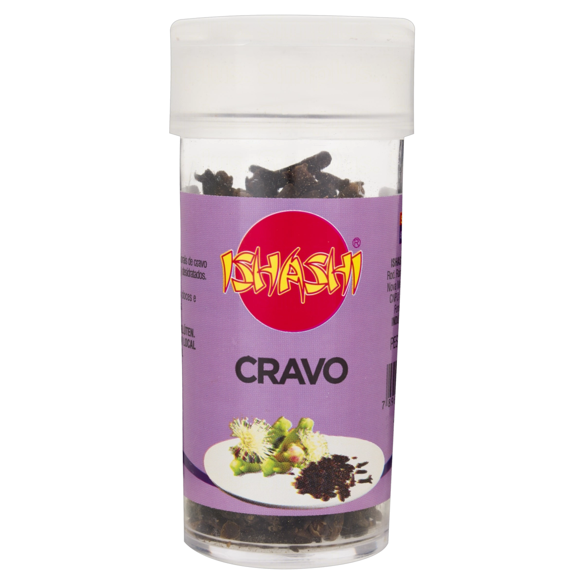 Cravo Da índia Ishashi Frasco 20g