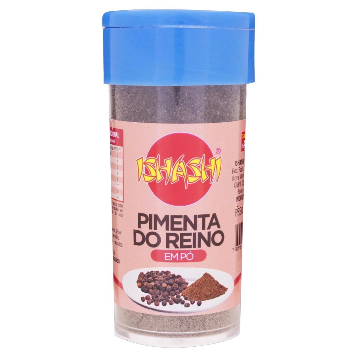 Pimenta Do Reino Pó Ishashi Frasco 40g