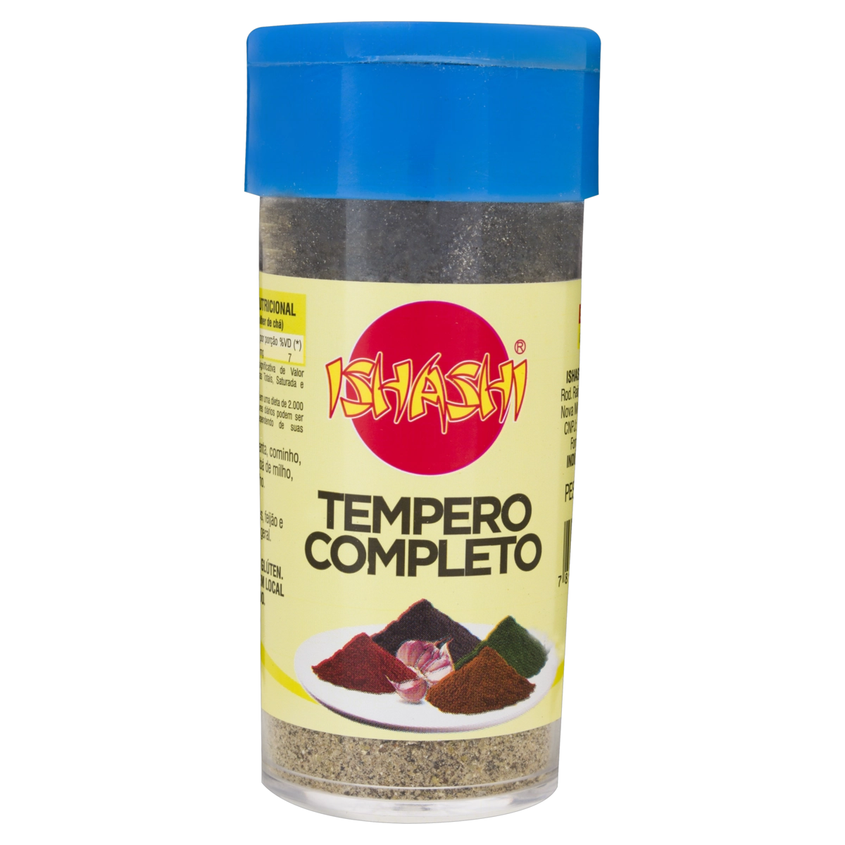 Condimento Completo Pó Ishashi Frasco 40g