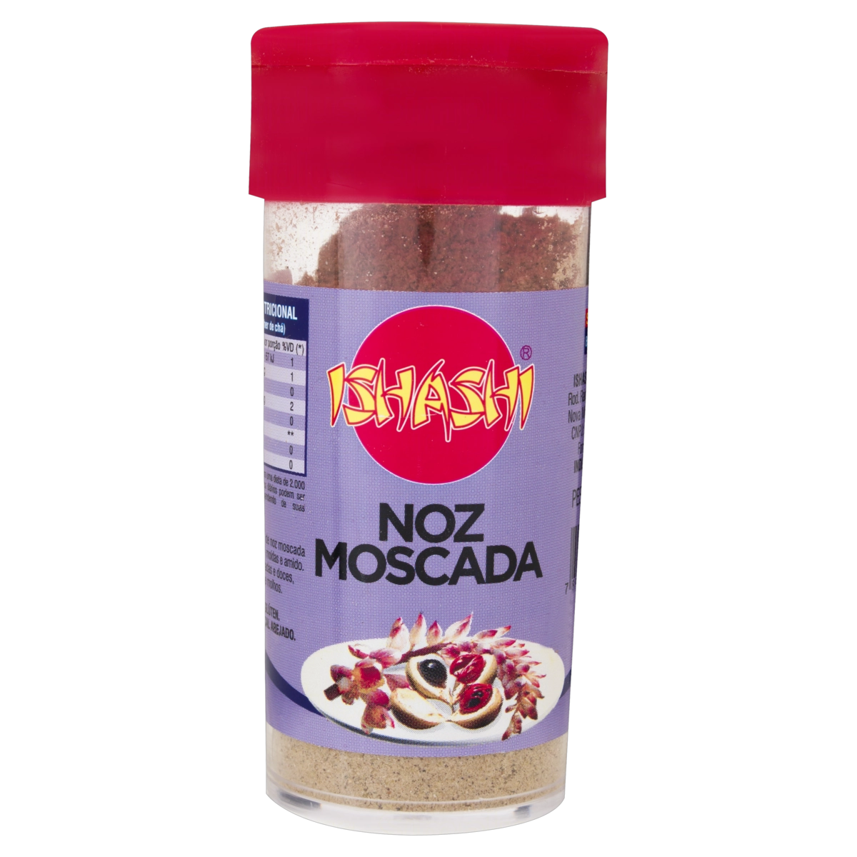 Noz Moscada Ishashi Frasco 30g
