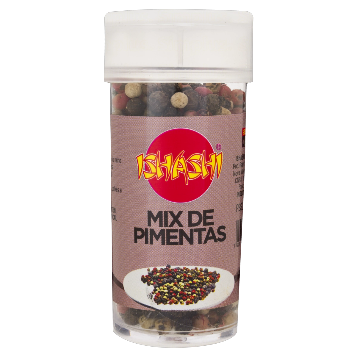 Mix De Pimenta Ishashi Frasco 40g