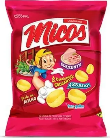 Salgad Milho Micos Presunto 24x30g Pro