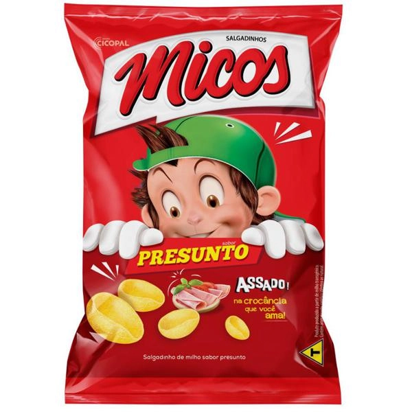 Salgadinho Micos Presunto 175gr