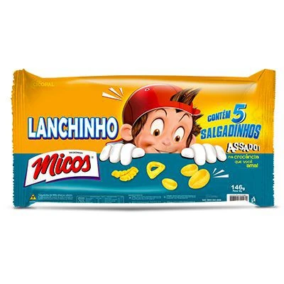 Salg Micos 5x28gr Lanchinho Misto