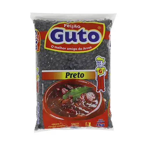 Feijao Preto Guto 1kg