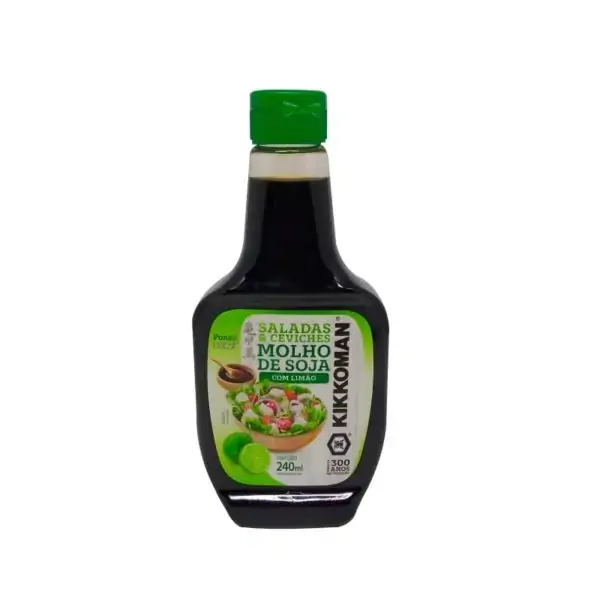 Molho De Soja Com Limão Kikkoman Squeeze 240ml