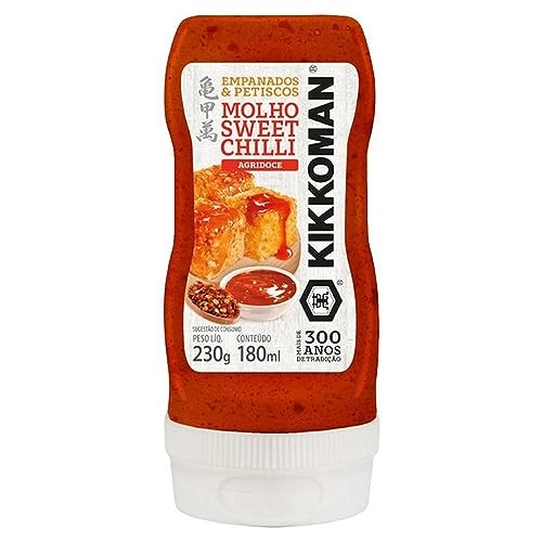 Molho De Pimenta Sweet Chilli Agridoce Kikkoman Squeeze 180ml