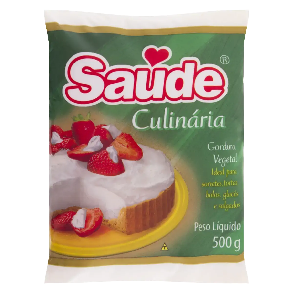 Gordura Vegetal Saúde Pacote 500g