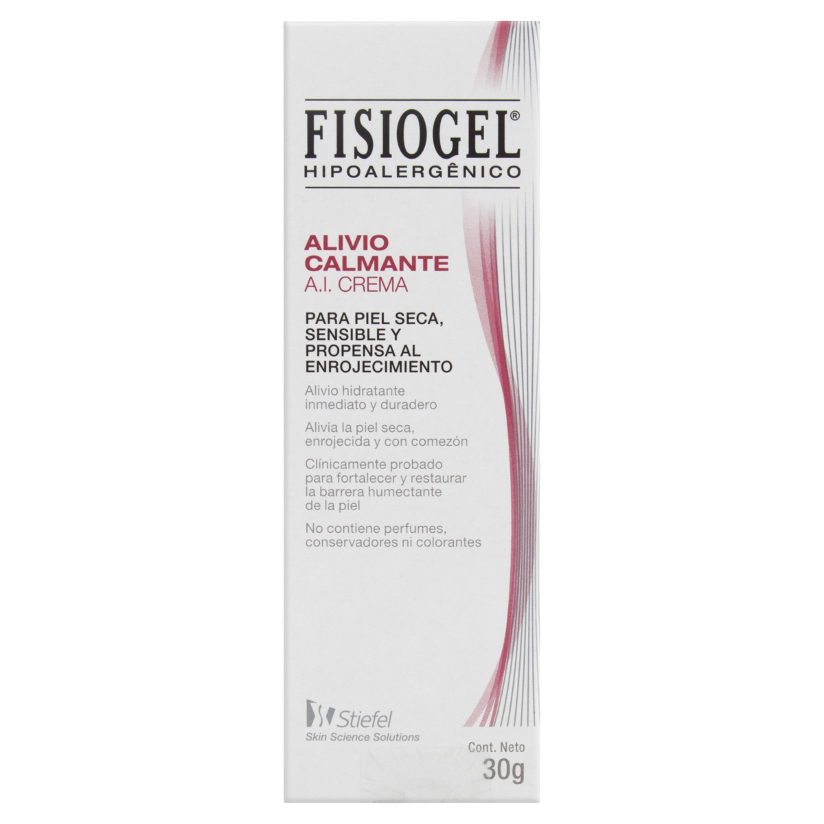 Creme Hidratante Sem Fragrância Fisiogel Ação Calmante Caixa 30g