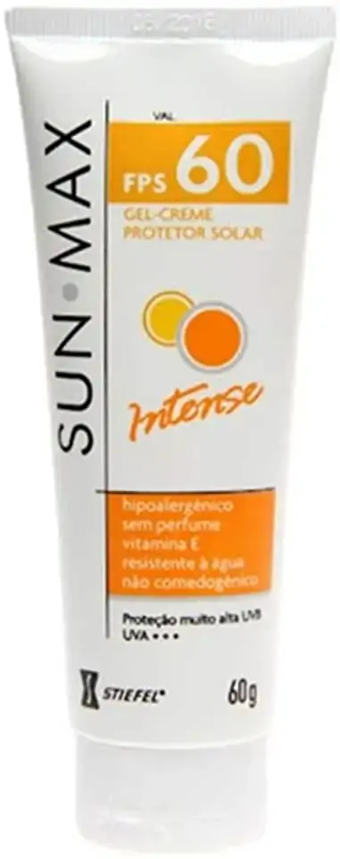 Sun Max Gel Creme Intense Protetor Solar Fps 60