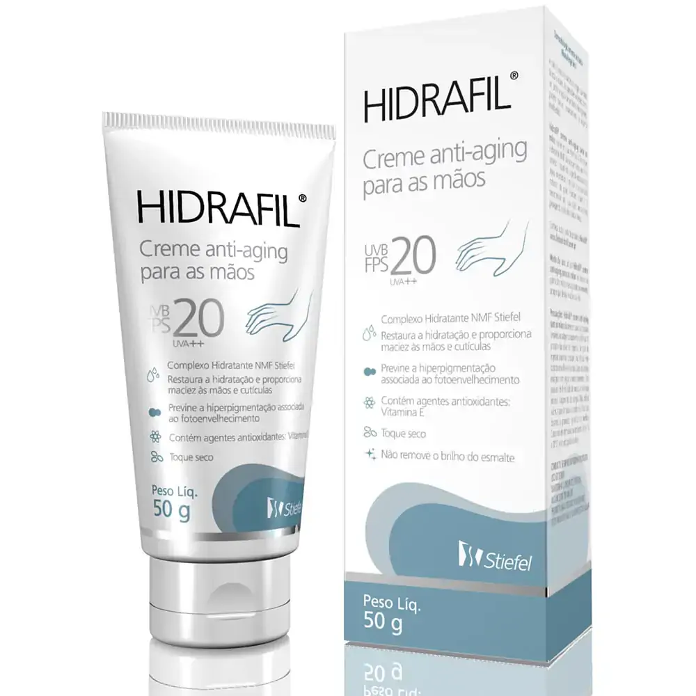 Hidrafil Creme Anti Aging Para As Maos Com