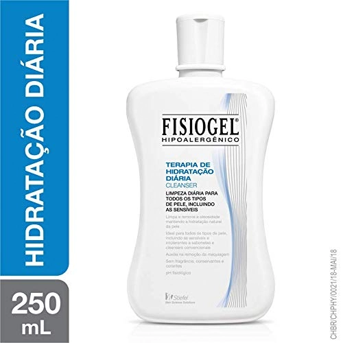 Loção Cleanser Sem Perfume Fisiogel Terapia De Hidratação Diária Caixa 250ml