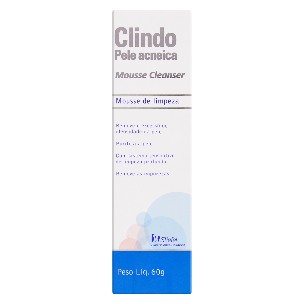 Mousse De Limpeza Clindo Caixa 60g