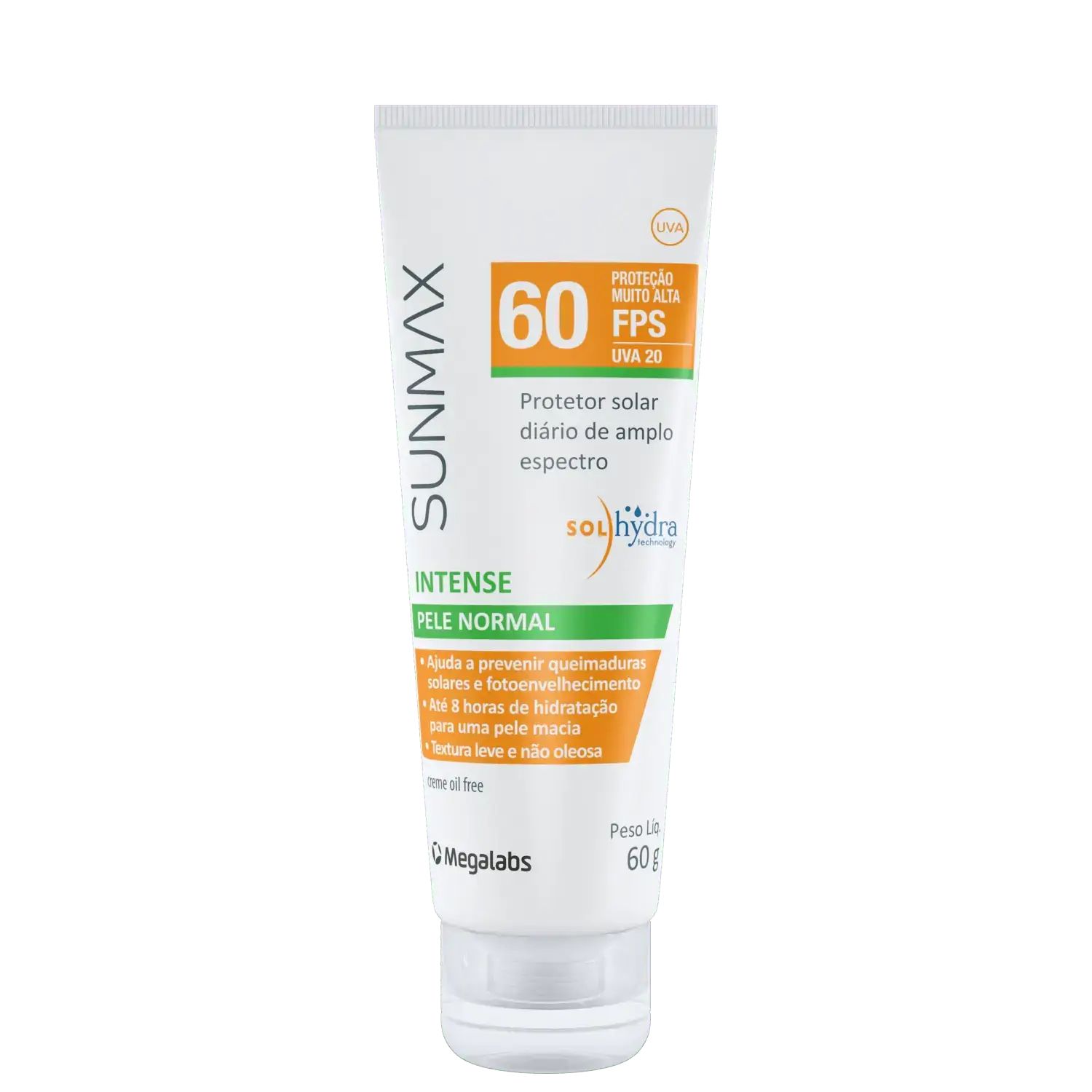 Protetor Solar Intense Fps 60 Sunmax Caixa 60g