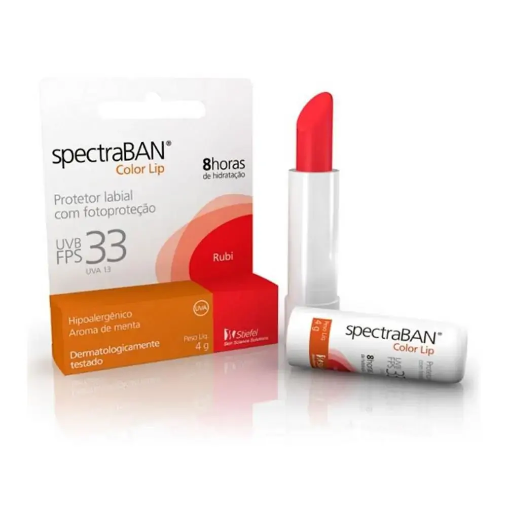 Spectraban Color Lip Rubi Stick 4g