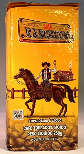Café Torrado E Moído A Vácuo Tradicional Café Rancheiro Pacote 250g