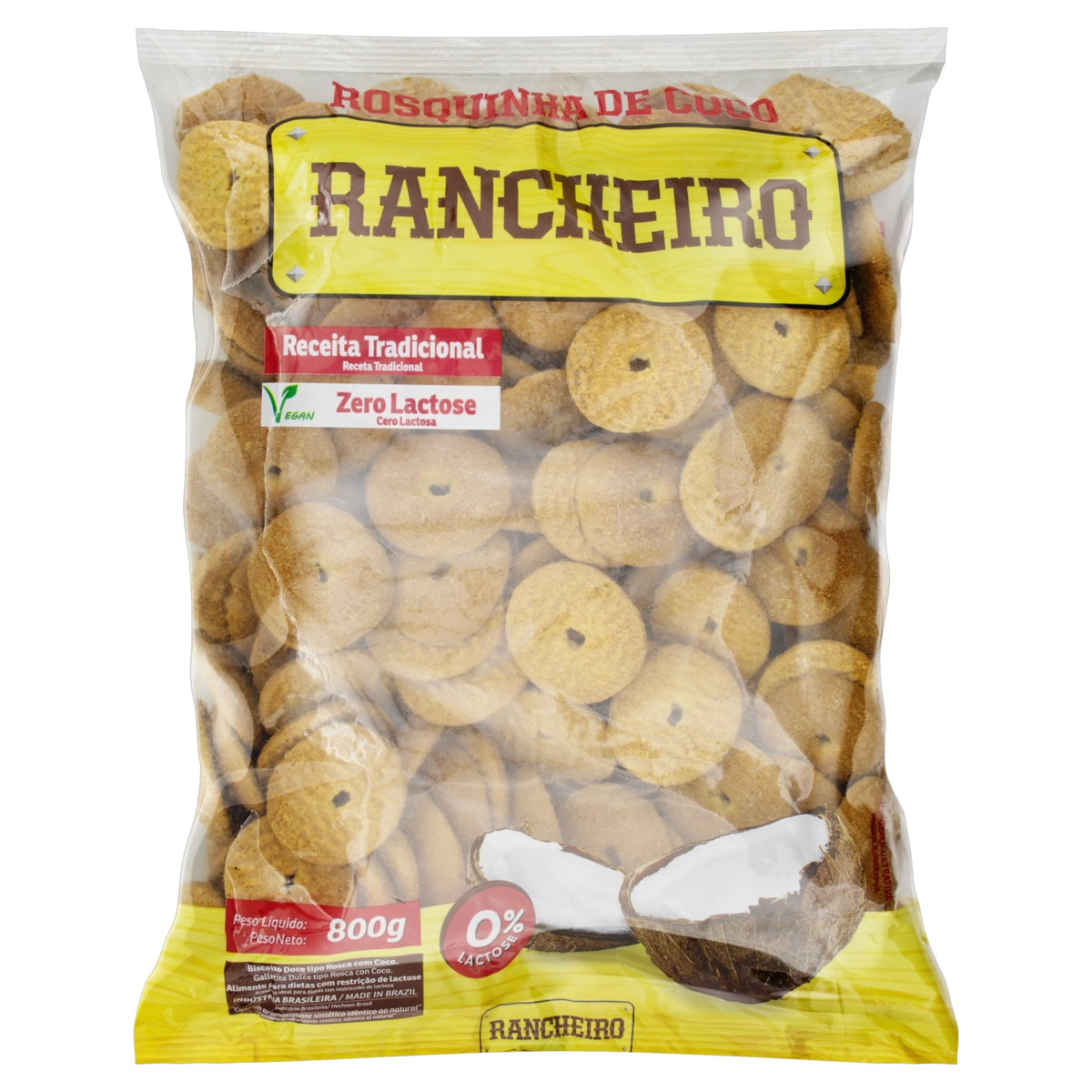 Rosquinha Rancheiro 700g Coco