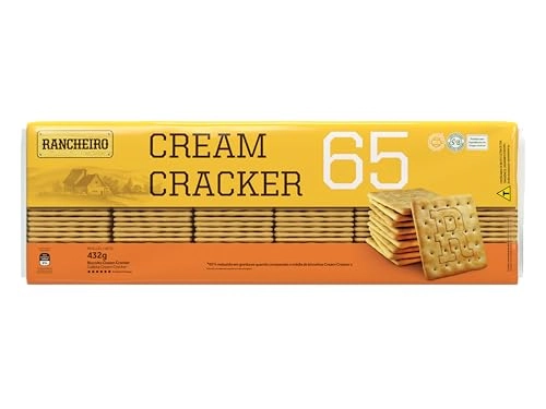 Biscoito Cream Cracker 65 Rancheiro 432g