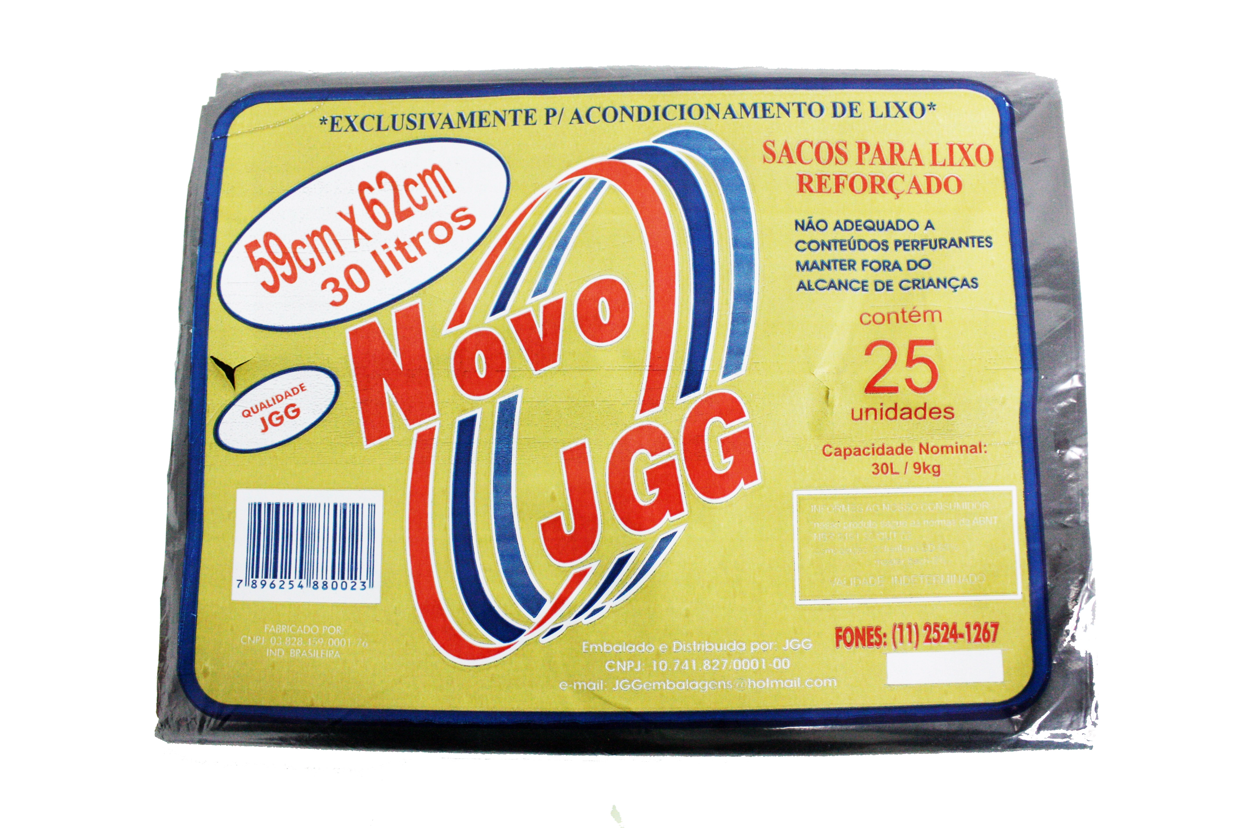 Saco Lixo Novoplast Reforc 25unidade