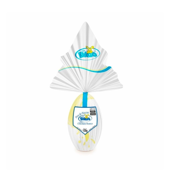 Ovo Pascoa Kidocura Branco 130g