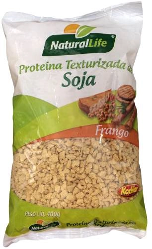Proteína Texturizada de Soja Média Frango 400g Natural Life