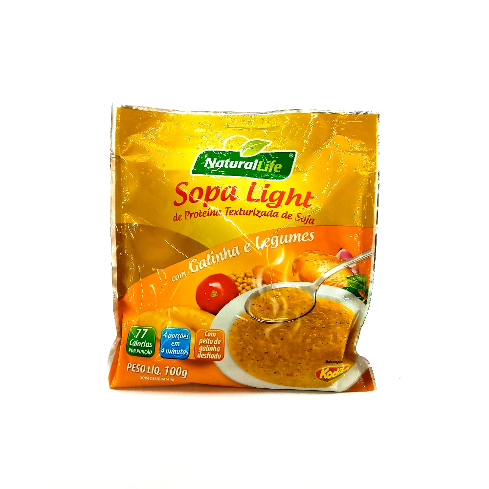 Sopa Light com Galinha e Legumes 100g Natural Life