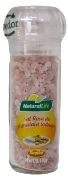 Sal Rosa Natural Life C/moedor