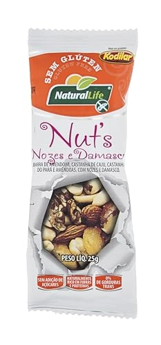 Barrinha De Nuts Kodilar 25g Damasco E Nozes
