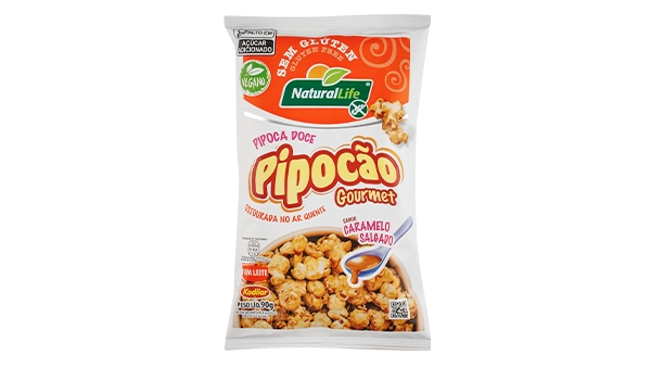 Pipoca Kod N Life 90g Caramelo Salg