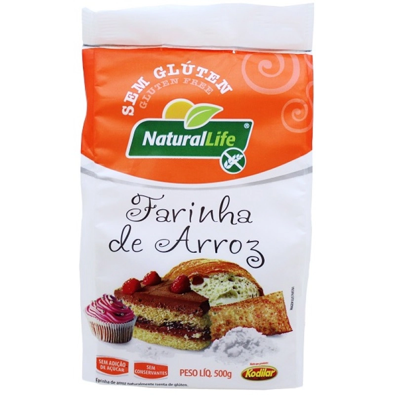 Farinha De Arroz Sem Glutem Kodilar 500g