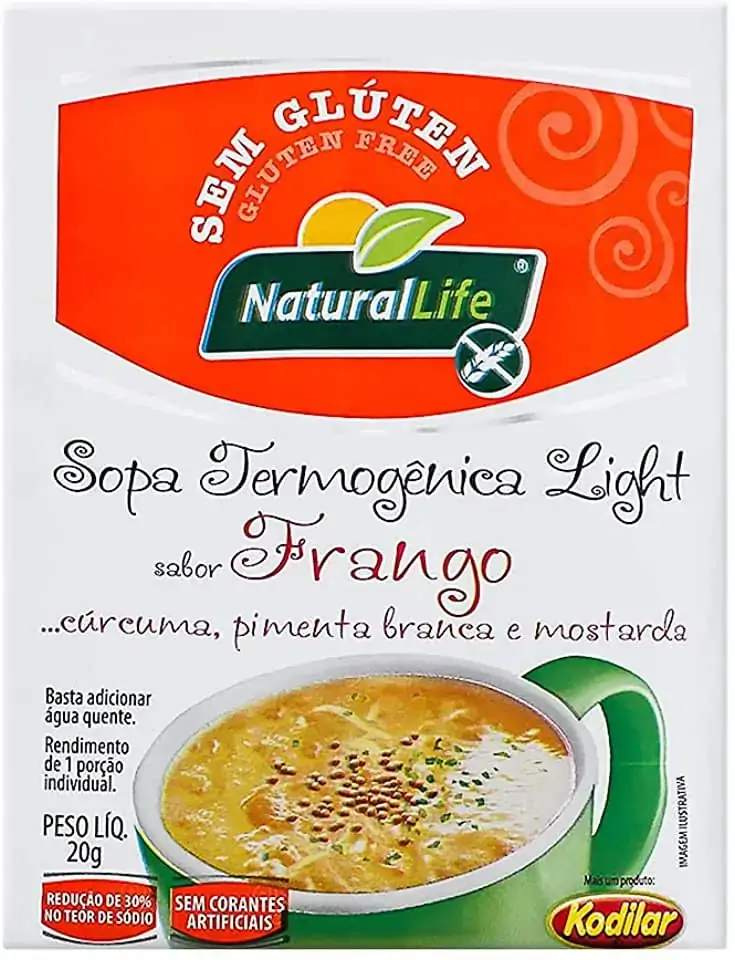 Sopa Termogenica Light 20g Natural Life