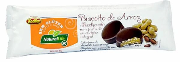 Bisc Arroz Recheado C/ Pasta Amendoim Kodilar