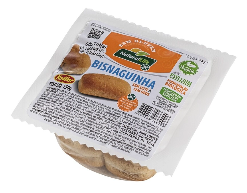 Bisnaguinha Kodilar Vegana S/g 150g