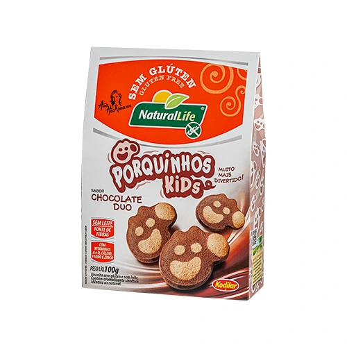 Bisc Kod N Life 100g Porq Choc Duo