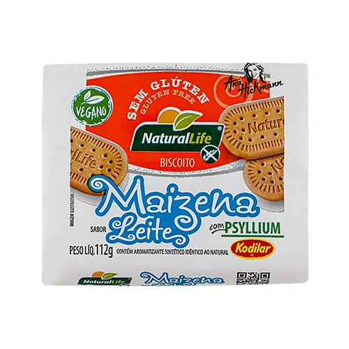 Bisc Maizena Sem Gluten Kodilar Leite 112g