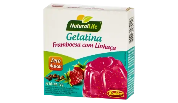 Gelatina Natural Life Fram/linhaca