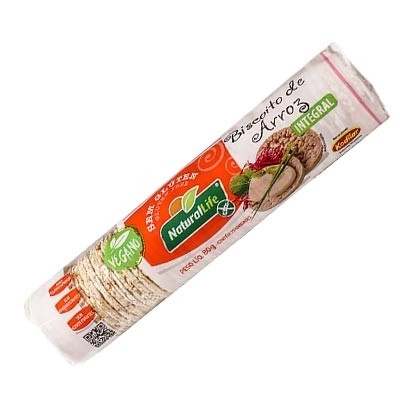 Biscoito de Arroz Integral Orgânico Kodilar 80g