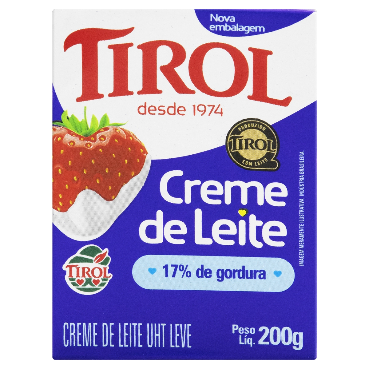 Creme De Leite Tirol 200g Tp