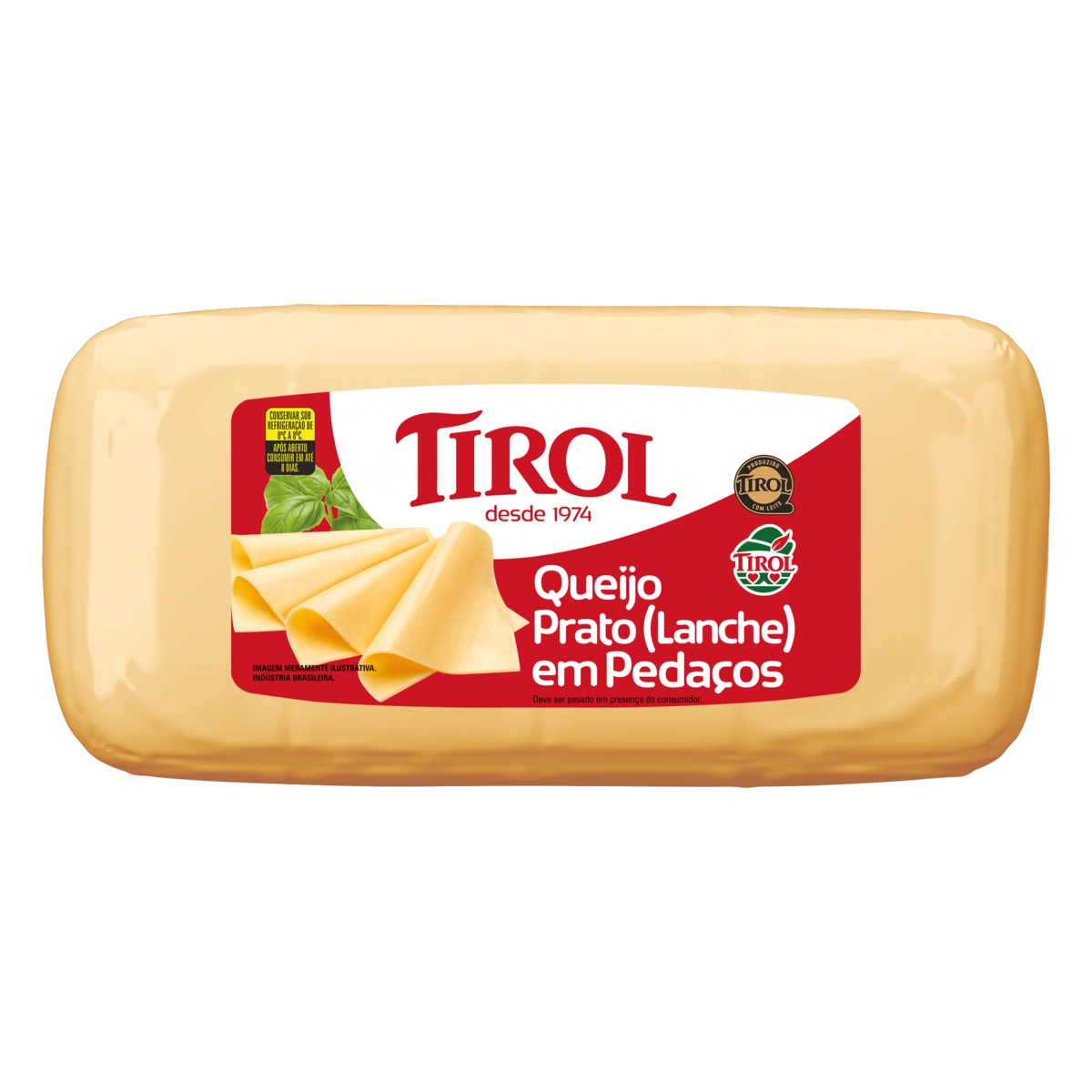 Queijo Prato Em Pedaços Tirol