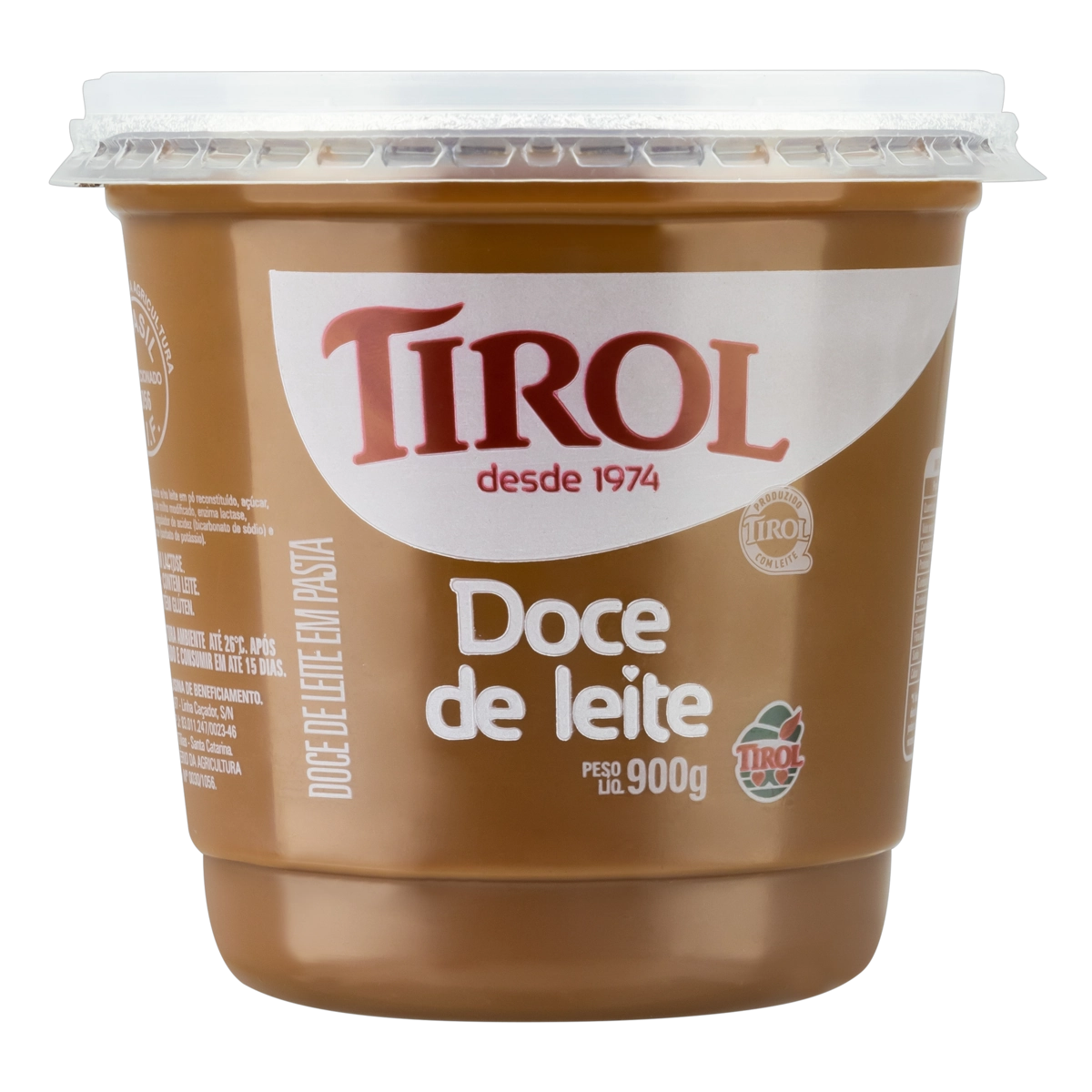 Doce De Leite Pastoso Tirol Pote 900g