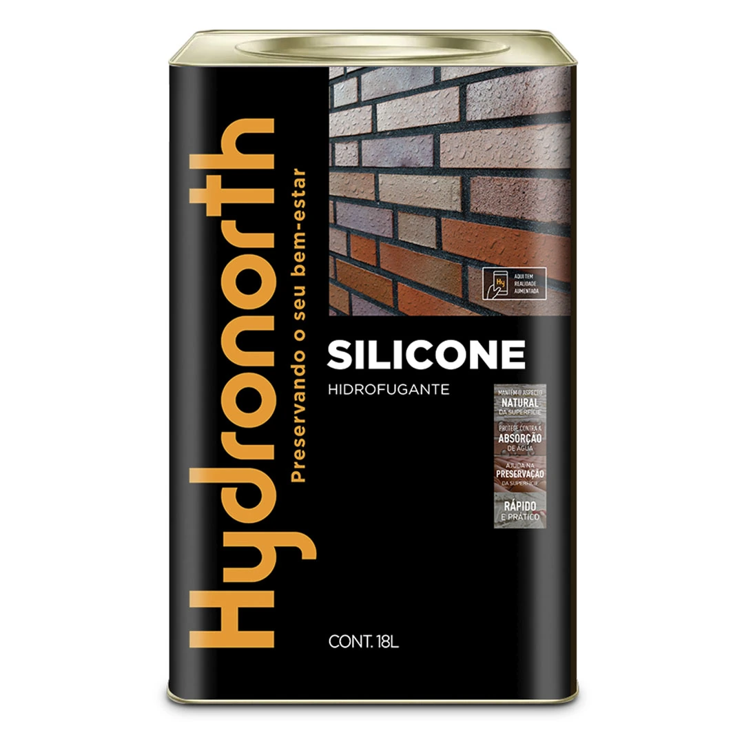 Silicone Hidrofugante Incolor Lata 18L