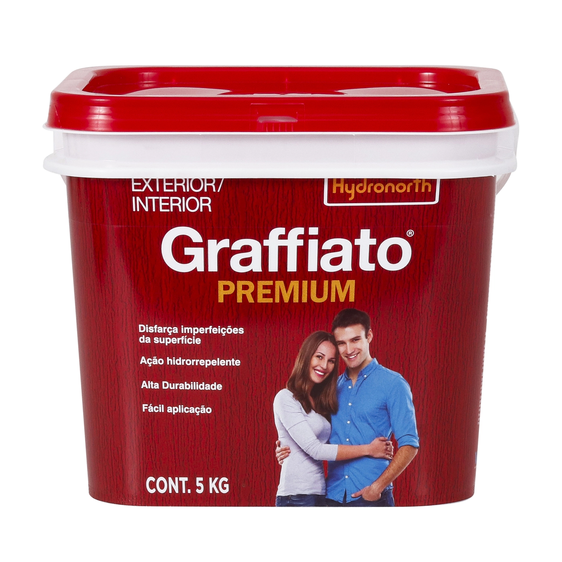 Graffiato Premium Riscado Branco Neve 5kg Hydronorth