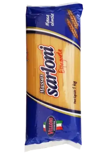 Macarrão Sarloni 1kg Espaguete Semola
