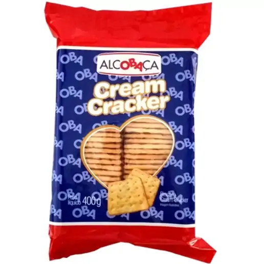 Biscoito Cream Cracker Alcobaca 24x400g