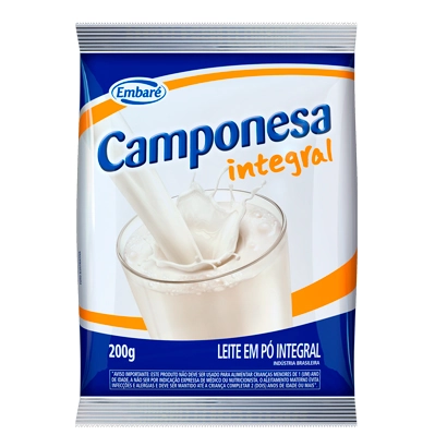 Leite Em Pó Integral Camponesa ? 200g