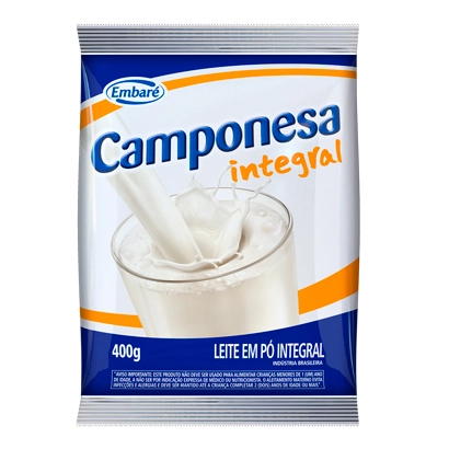 Leite Em Po Integral Camponesa 400g