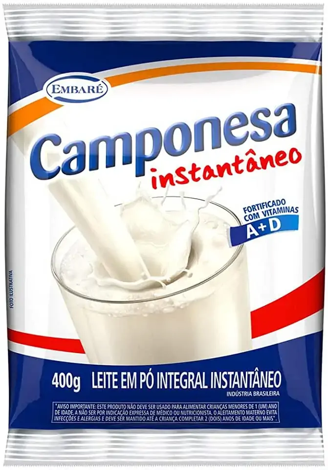 Leite Po Camponesa Integral/inst