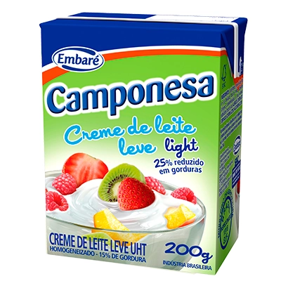 Creme De Leite Camponesa Light ? 200g
