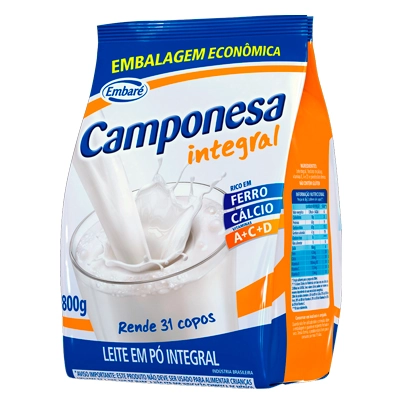 Leite Em Pó Integral Camponesa ? 1kg