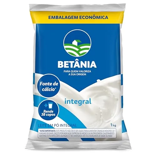 Leite Po Camponesa 1kg Integral